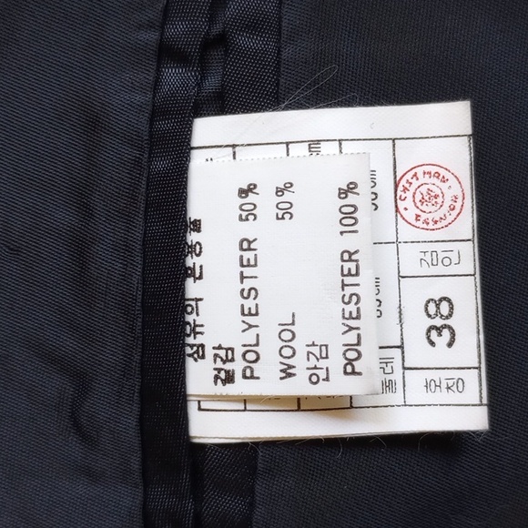 NWT Men's Chasteman Suit Blazer Pleated Pants 38R 32x32 Dark Gray Blue Pinstripe - Picture 9 of 14